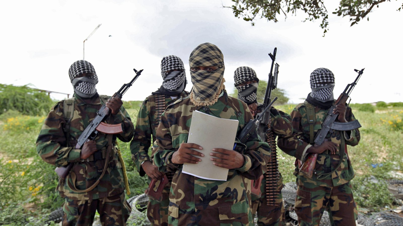 File image of Alshabab militants.